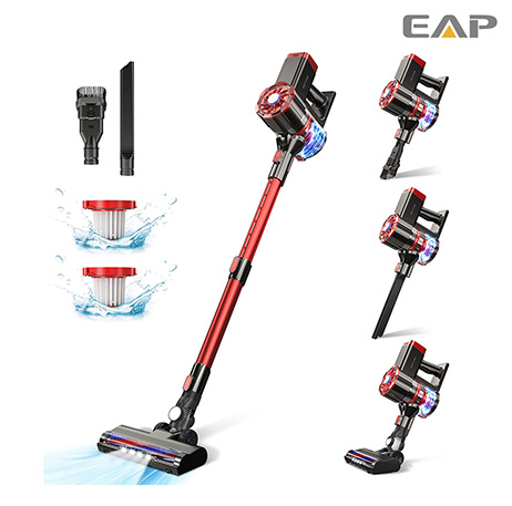 300W Powerful cordless Vacuum cleaner with detachable battery for 60 min running time